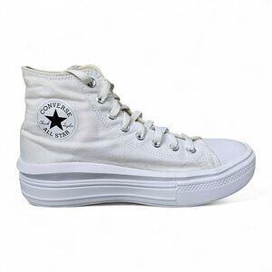 Converse Women's Chuck Taylor All Star Move Platform High Top White Sneakers